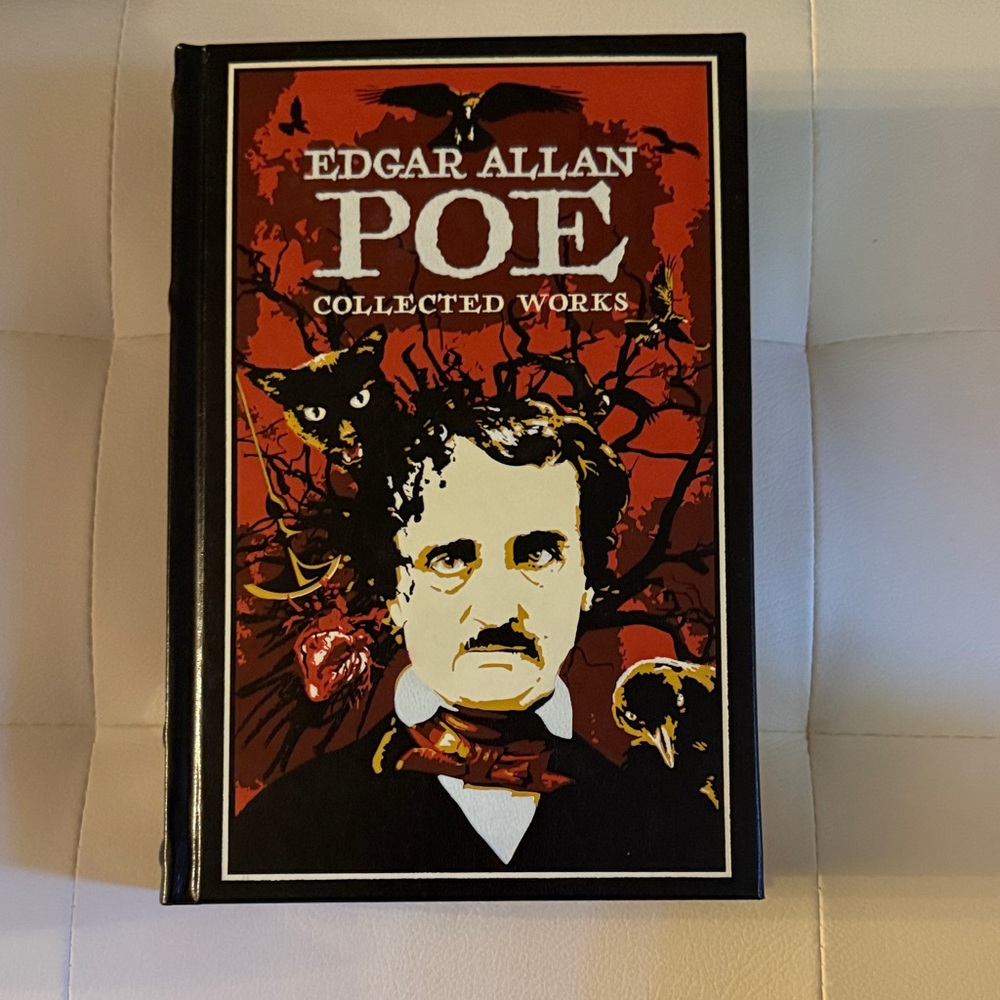 Edgar Allan Poe Collected Works Hardcover Book